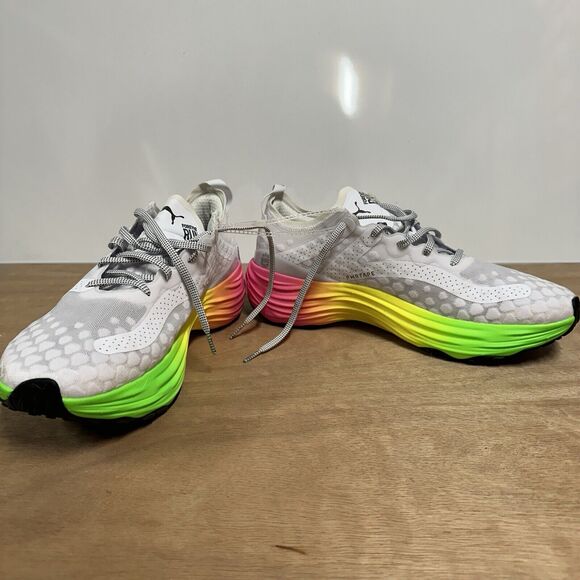 Puma ForeverRun Nitro Futrograde Running Shoes 380005-02 Size 10 Men White New